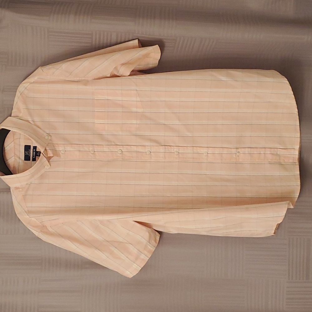 Pink Striped Button Down Shirt